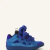 Baskets Curb en cuir avec lacets serpent