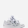 Baskets Curb en cuir avec lacets serpent