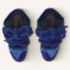Baskets Curb en cuir avec lacets serpent