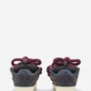 Baskets Curb en cuir avec lacets serpent