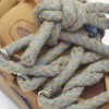 Baskets Curb en cuir avec lacets serpent