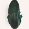 Baskets Curb en cuir avec lacets serpent