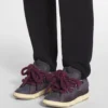 Baskets Curb en cuir avec lacets serpent