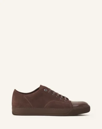 Baskets Dbb1 en daim et cuir verni