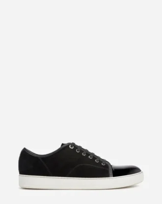 Baskets Dbb1 en daim et cuir verni