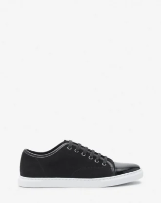 Baskets Dbb1 en daim et cuir verni