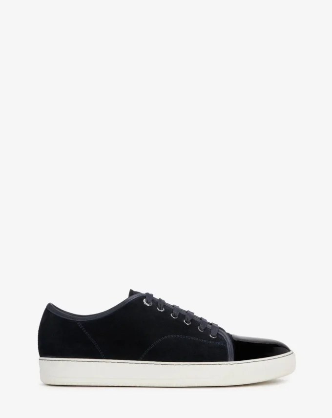 Baskets Dbb1 en daim et cuir verni