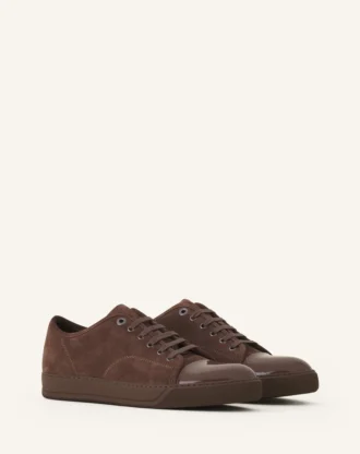 Baskets Dbb1 en daim et cuir verni