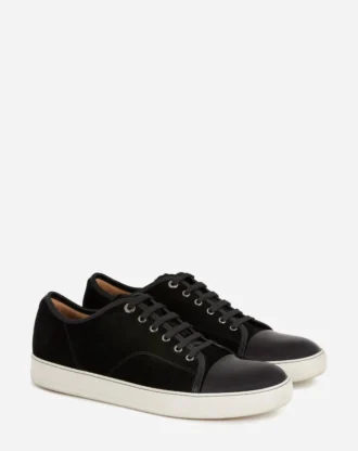 Baskets Dbb1 en daim et cuir verni
