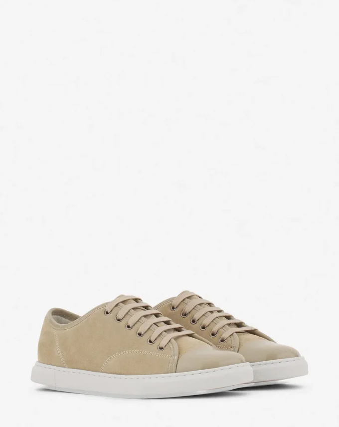 Baskets Dbb1 en daim et cuir verni