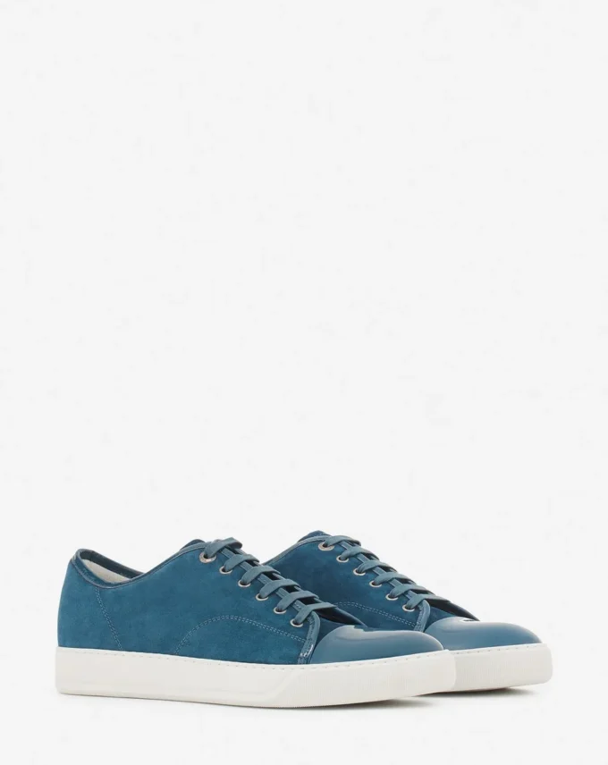 Baskets Dbb1 en daim et cuir verni