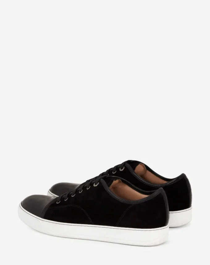 Baskets Dbb1 en daim et cuir verni