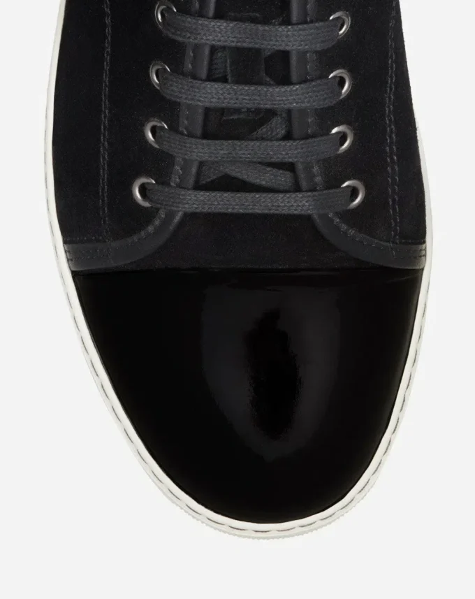 Baskets Dbb1 en daim et cuir verni