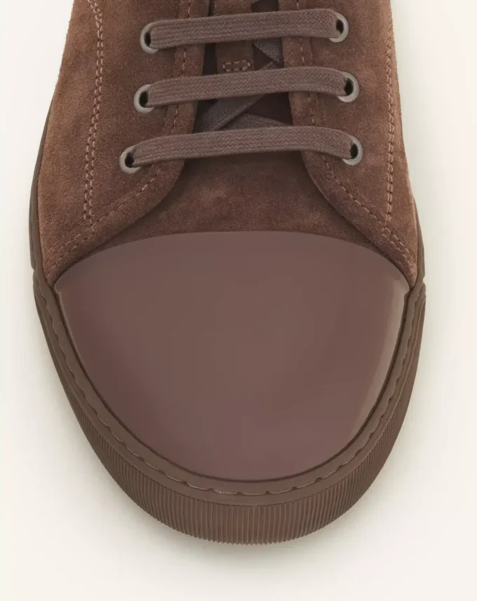 Baskets Dbb1 en daim et cuir verni