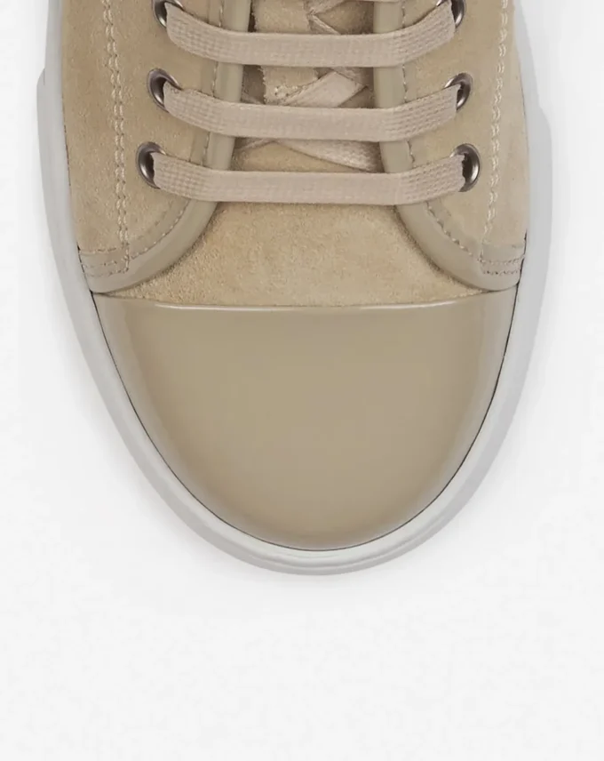Baskets Dbb1 en daim et cuir verni