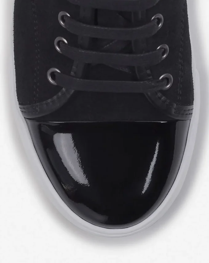 Baskets Dbb1 en daim et cuir verni