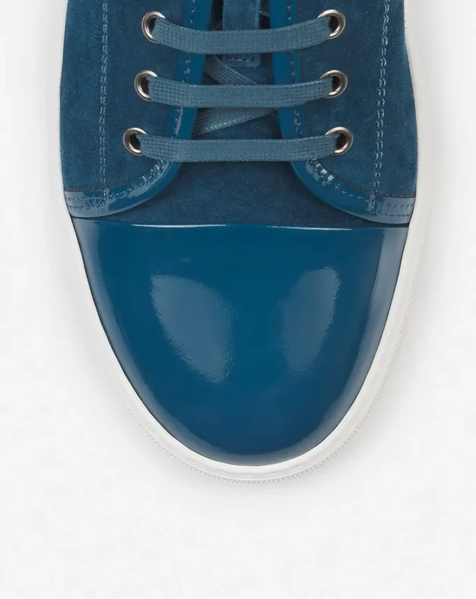 Baskets Dbb1 en daim et cuir verni