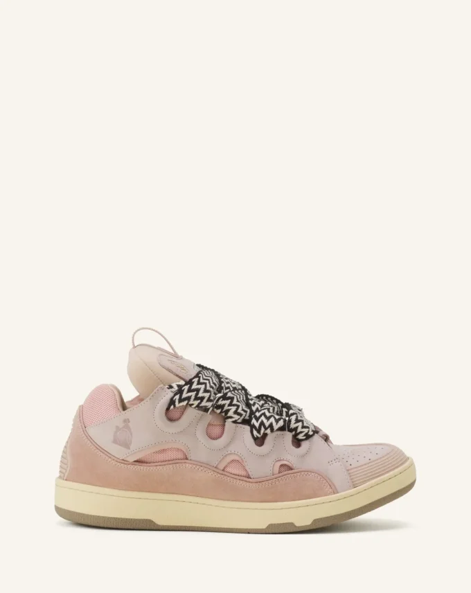 Baskets en cuir Curb