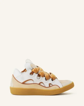Baskets en cuir Curb