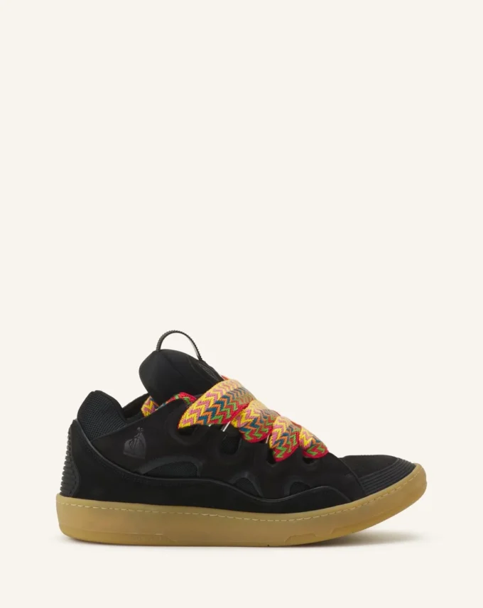 Baskets en cuir Curb