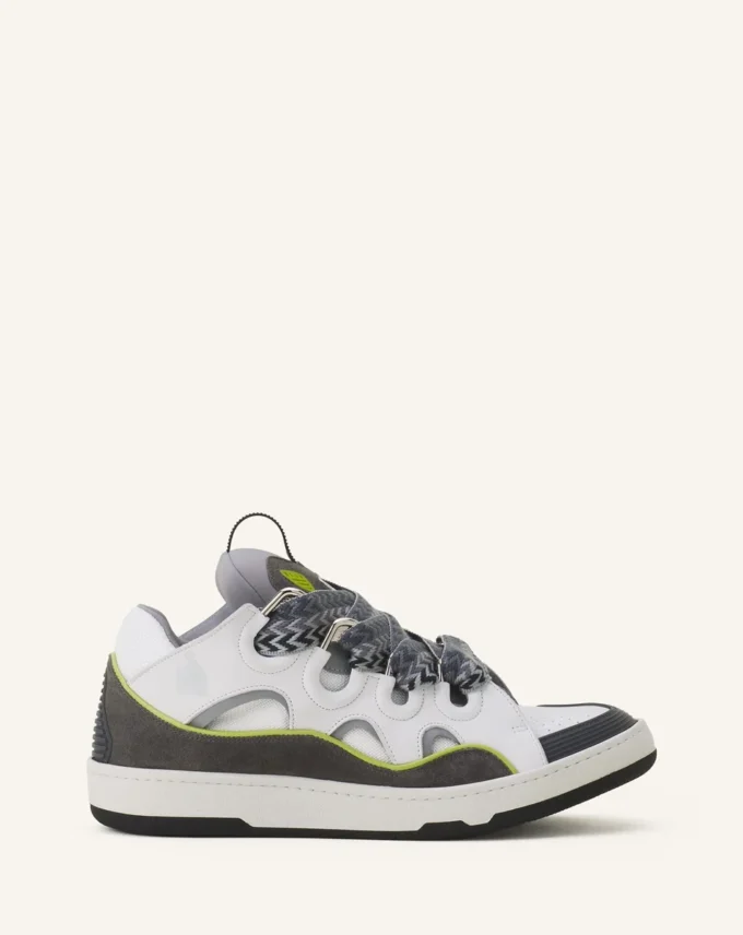 Baskets en cuir Curb