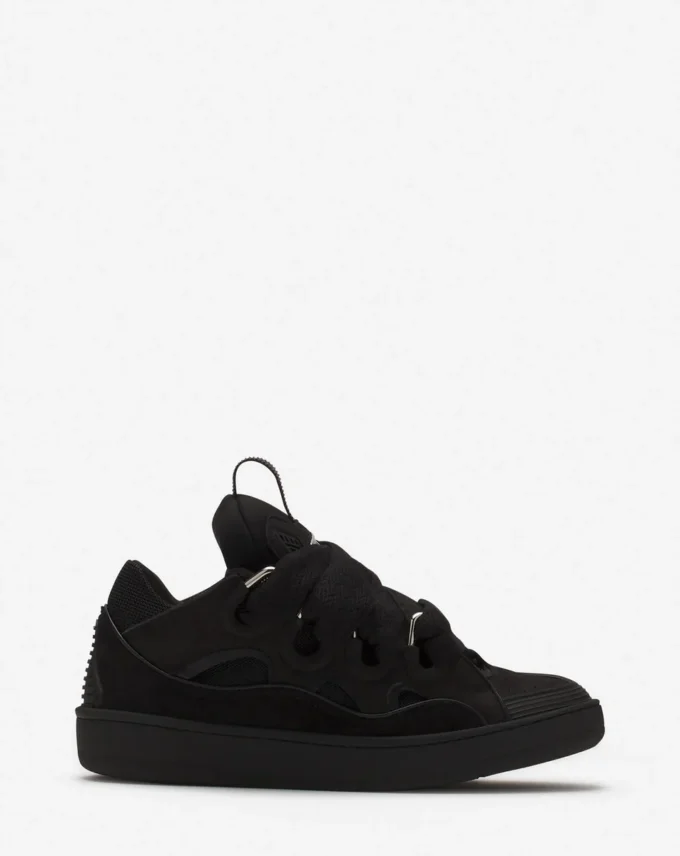 Baskets en cuir Curb