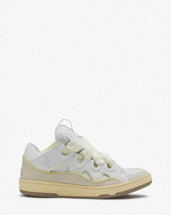 Baskets en cuir Curb