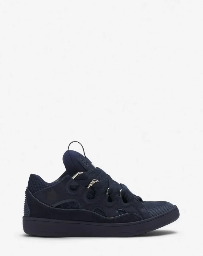 Baskets en cuir Curb