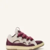 Baskets en cuir Curb
