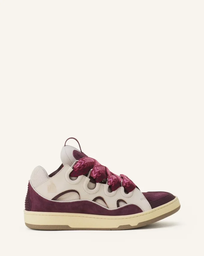 Baskets en cuir Curb