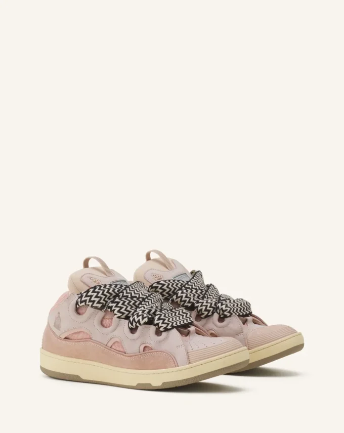 Baskets en cuir Curb