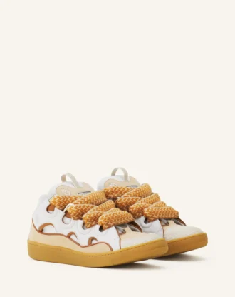 Baskets en cuir Curb