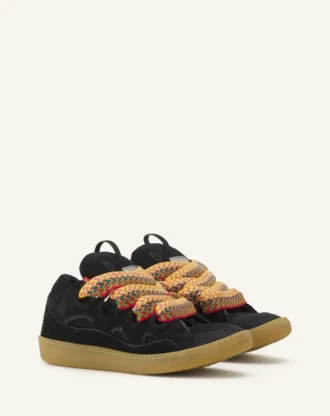 Baskets en cuir Curb