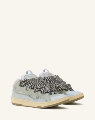 Baskets en cuir Curb