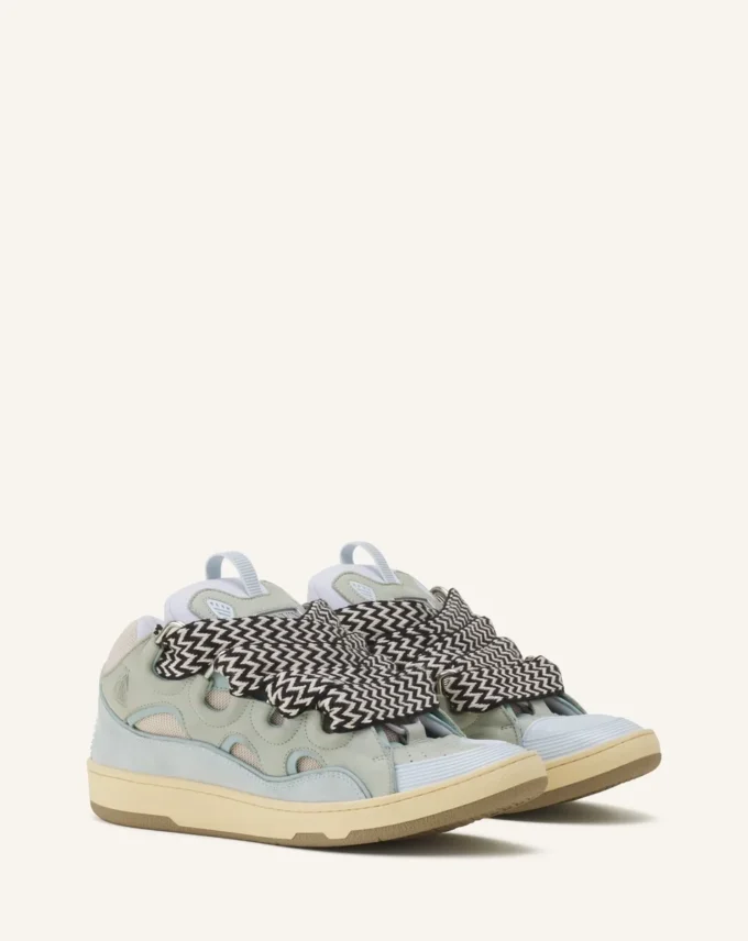 Baskets en cuir Curb