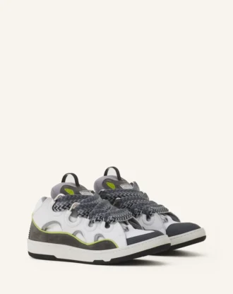 Baskets en cuir Curb
