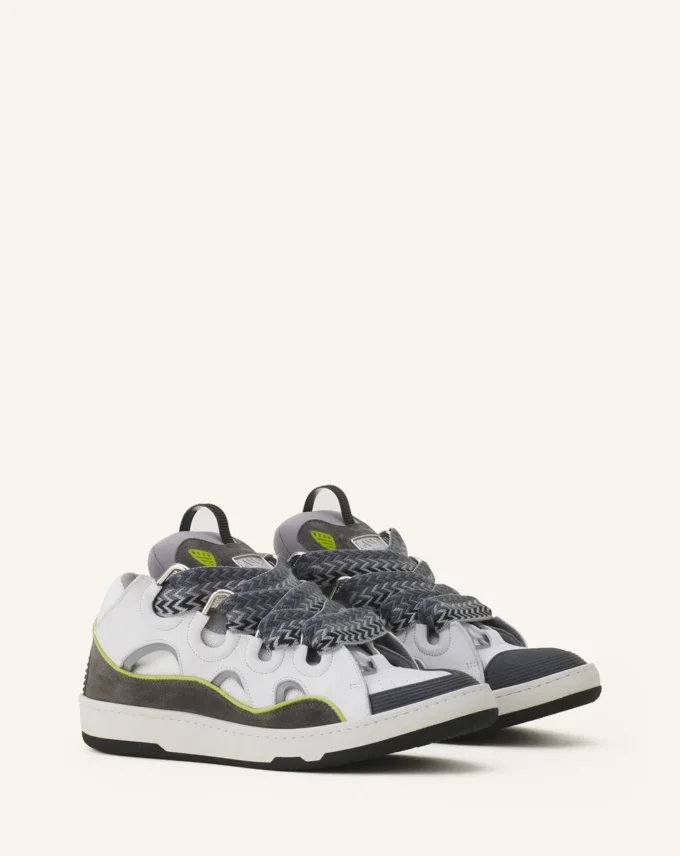 Baskets en cuir Curb