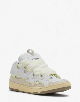 Baskets en cuir Curb