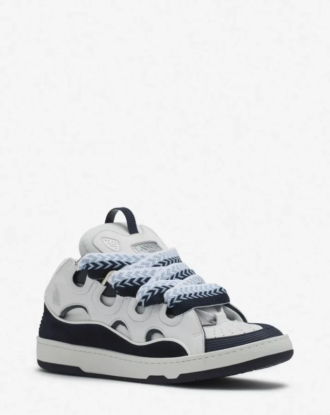Baskets en cuir Curb