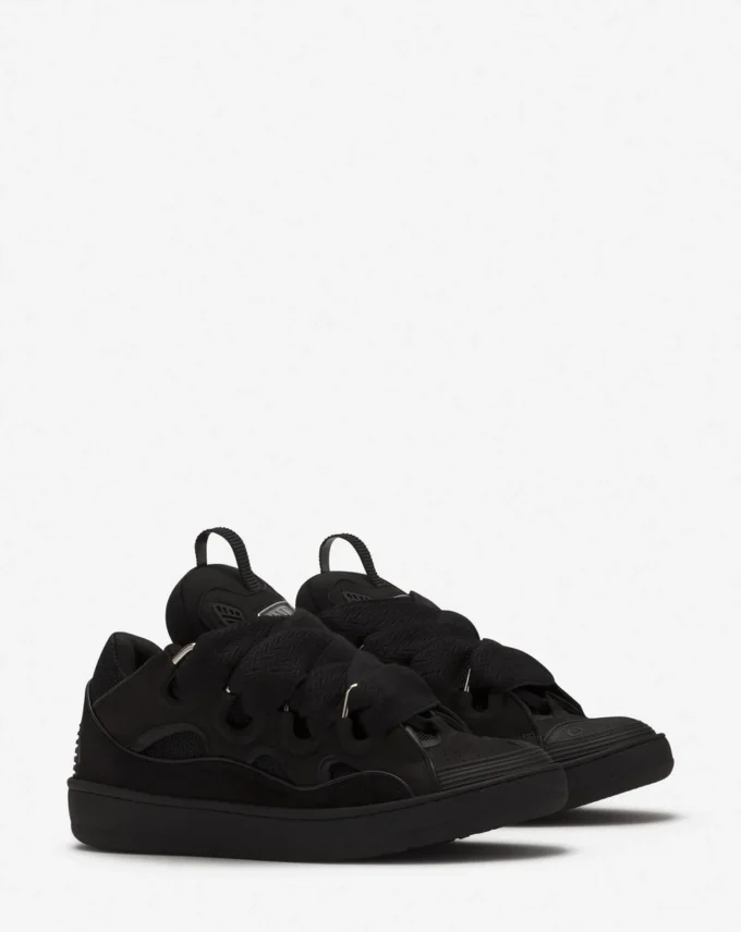 Baskets en cuir Curb