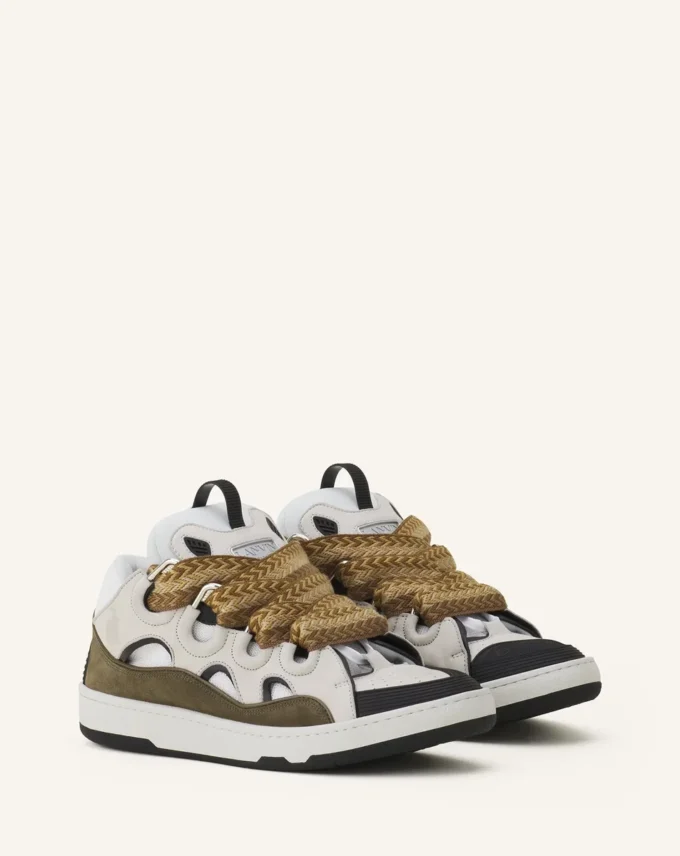 Baskets en cuir Curb