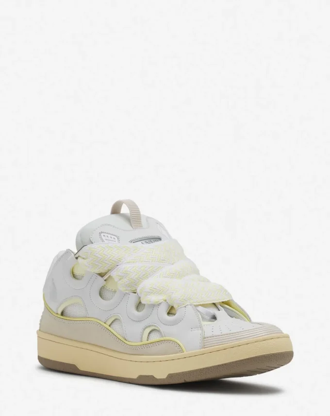 Baskets en cuir Curb
