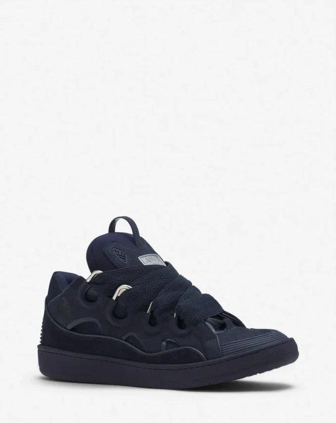 Baskets en cuir Curb