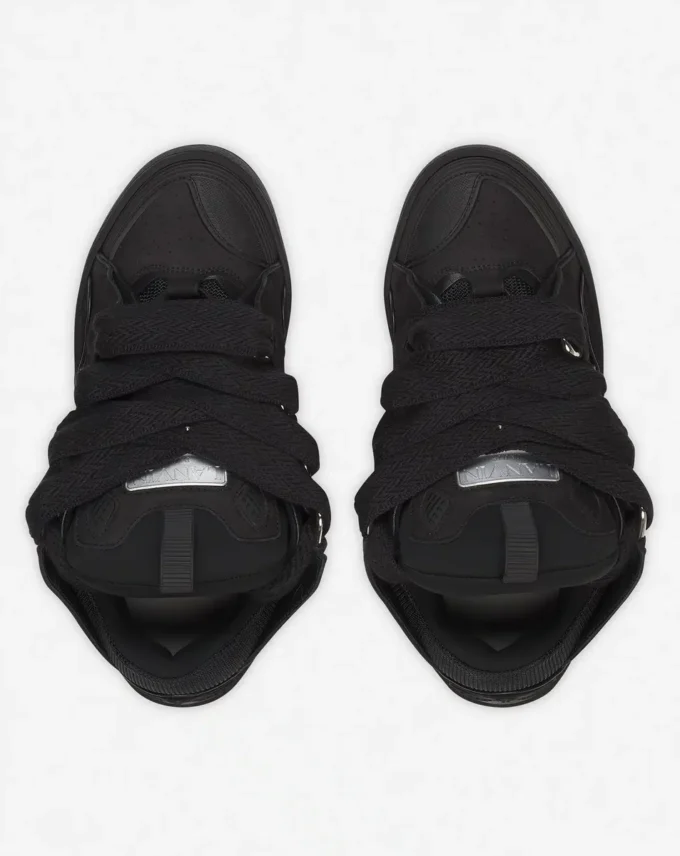 Baskets en cuir Curb