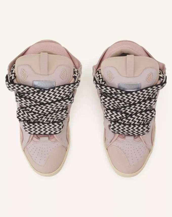 Baskets en cuir Curb