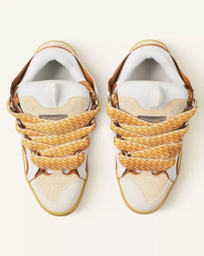 Baskets en cuir Curb