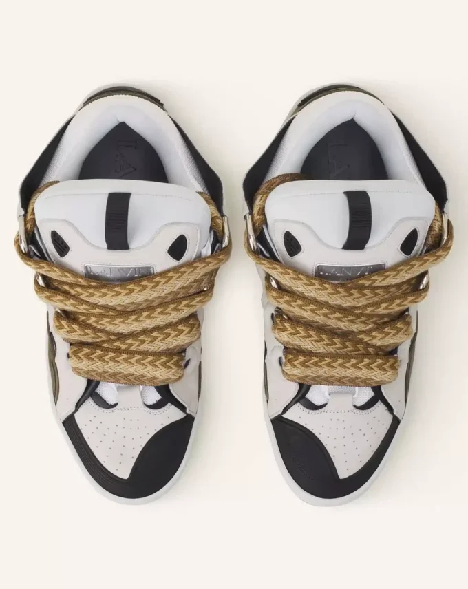 Baskets en cuir Curb