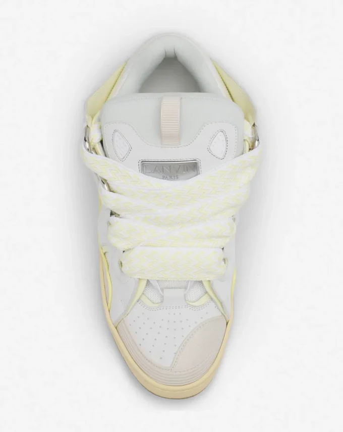 Baskets en cuir Curb