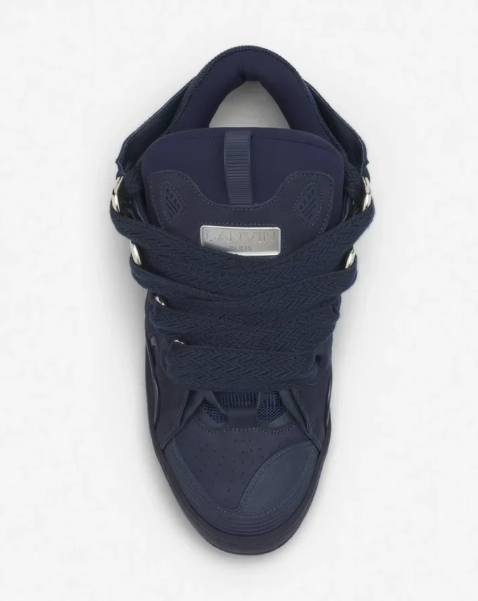 Baskets en cuir Curb