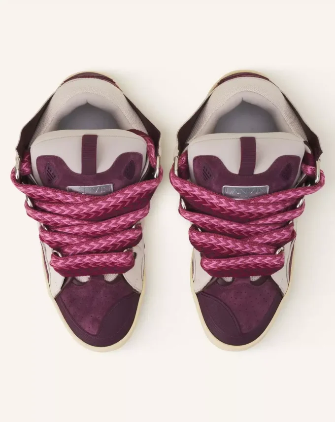 Baskets en cuir Curb